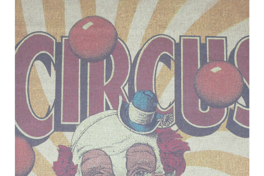 Canvas Wall Art - Juggling Clown (S)