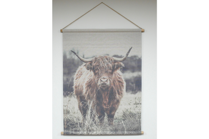 Canvas Wall Art - Highland Cow