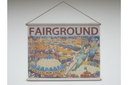 Canvas Wall Art - Fairground