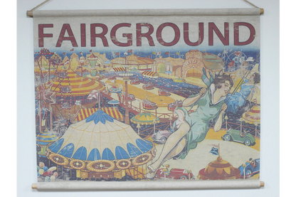 Canvas Wall Art - Fairground