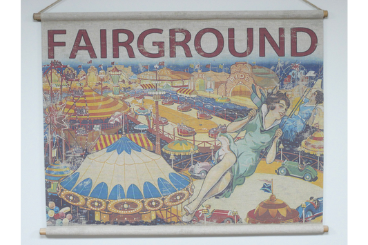 Canvas Wall Art - Fairground