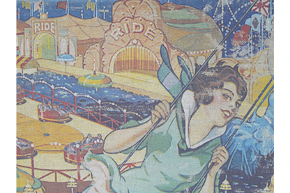 Canvas Wall Art - Fairground