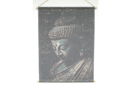 Canvas Wall Art - Buddha Head