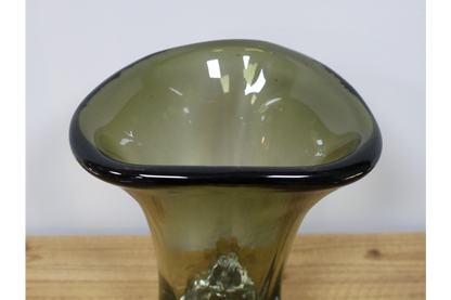 Green Glass Vase