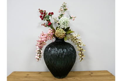Black Glass Vase