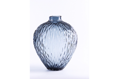 Black Glass Vase