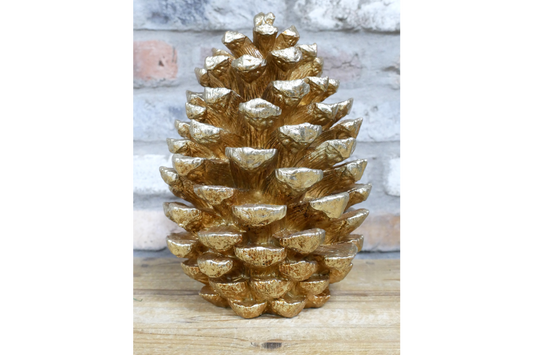 Giant Gold Pinecone
