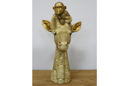 Giraffe & Monkey