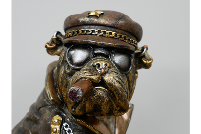 Smoking Bulldog