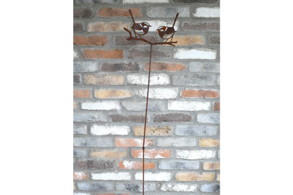 Rusty 2 Bird Stake
