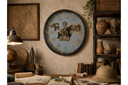 Clock With Cogs