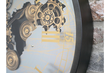 Clock With Cogs
