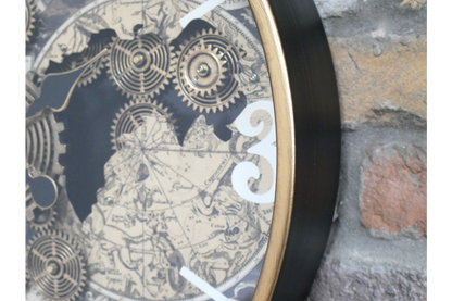 Clock With Cogs
