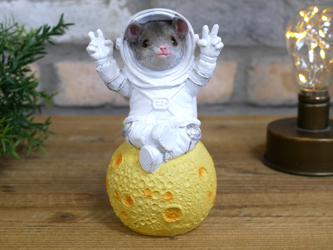 Mouse On Cheese Moon