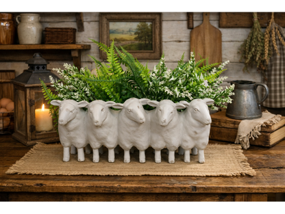 Sheep Planter - Cream