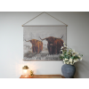 Canvas Wall Art - Two Cows