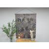 Canvas Wall Art - Zebras