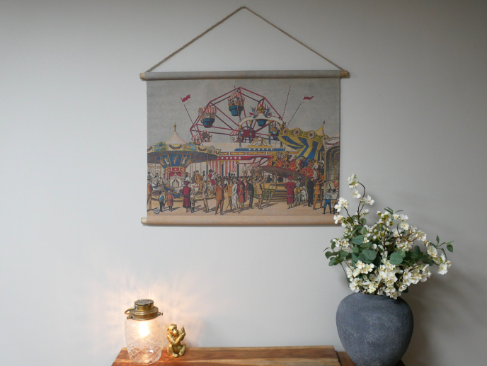 Canvas Wall Art - Big Wheel
