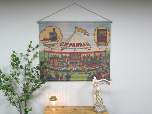 Canvas Wall Art - Steam Riding