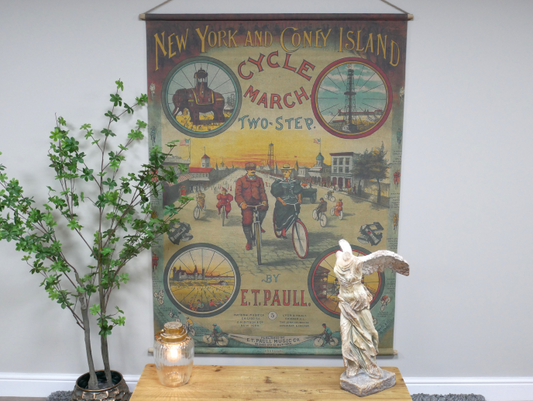 canvas Wall Art - Cycle March
