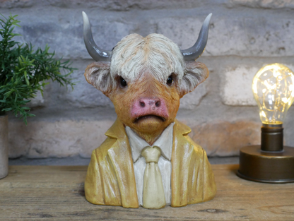 Small Cow Bust