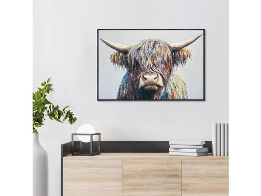 Highland Cow Wall Art