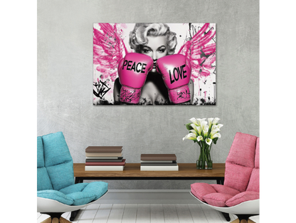 Boxing Marilyn Wall Art
