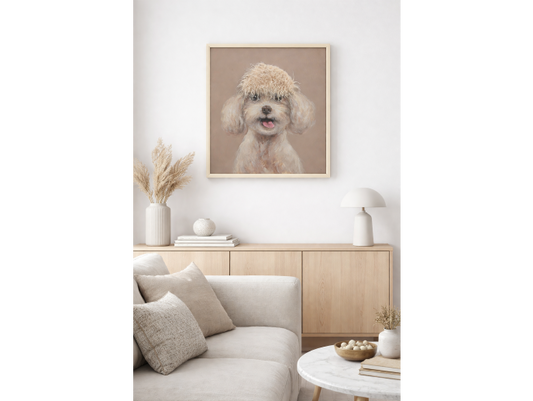 Dog With Fringe