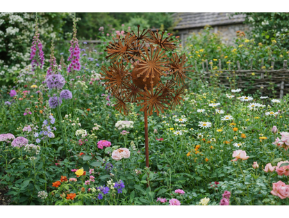 Rusty Flower Stake