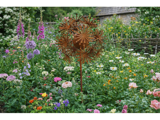 Rusty Flower Stake