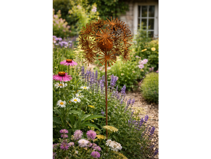 Rusty Flower Stake