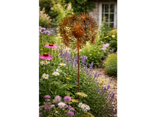 Rusty Flower Stake