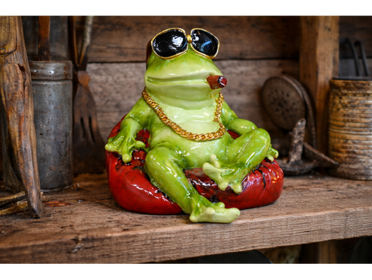 Smoking Frog - Green