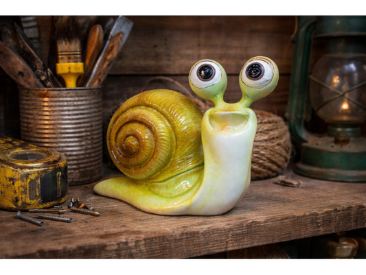Big Eyes Snail - Green