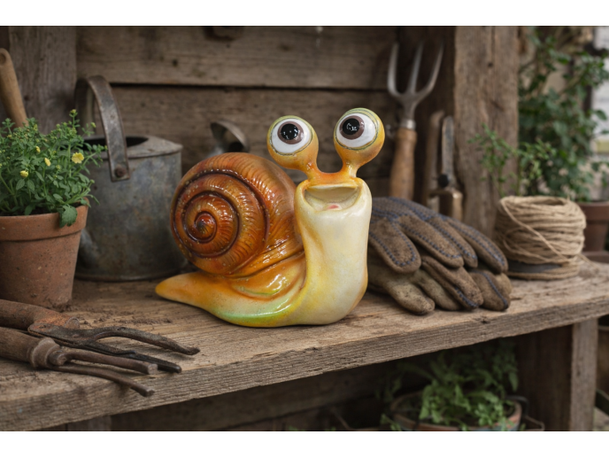 Big Eyes Snail - Orange