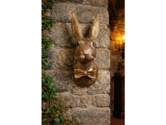 Rabbit Head Wall Decoration