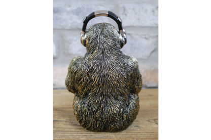Gamer Monkey Resin Ornament Funny Chimp Video Game Controller Figurine