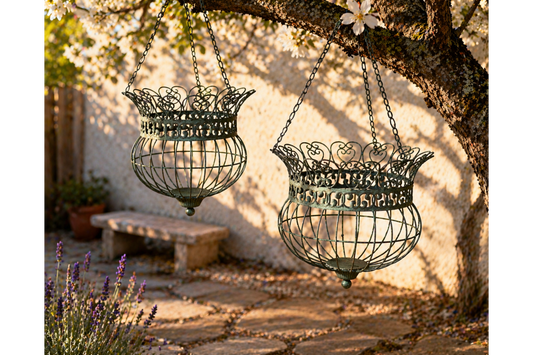 Set Of 2 Hanging Baskets