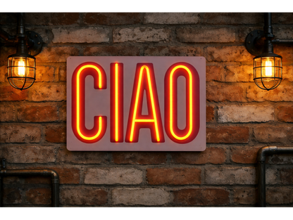 Ciao - LED sign
