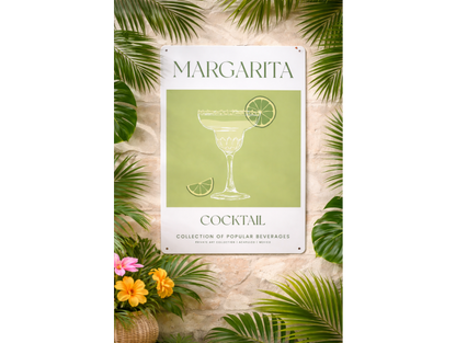 Margarita - Tin Sign