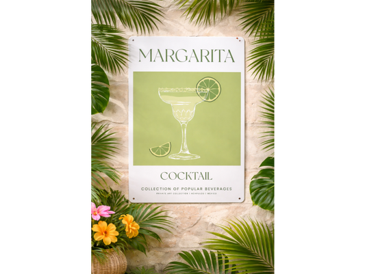Margarita - Tin Sign