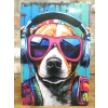 DJ Dog - Tin Sign