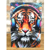 DJ Tiger - Tin Sign