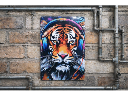 DJ Tiger - Tin Sign