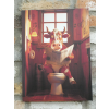 Cow On The Loo - Canvas