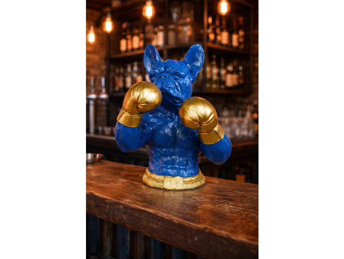 Frenchie Boxer - Blue