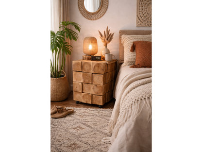 Chunky Bedside Cabinet