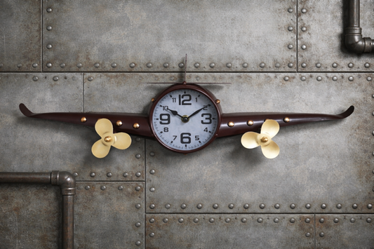 Small Aeroplane Clock