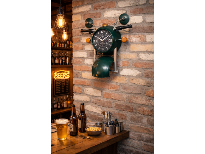 Motorbike Clock