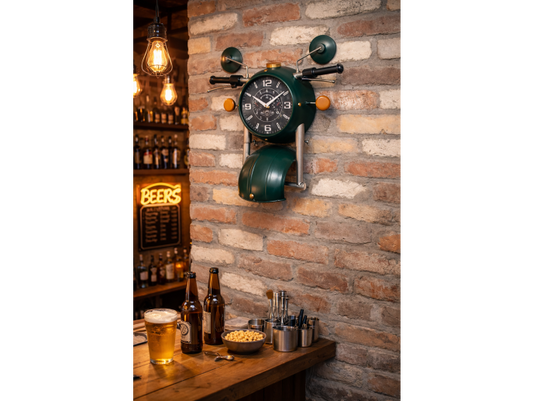Motorbike Clock